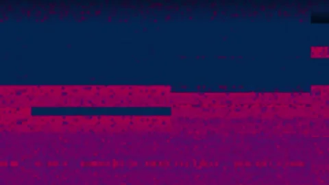 Digital glitch abstract background with pixelated noise and distorted screen 스톡 동영상 344169871