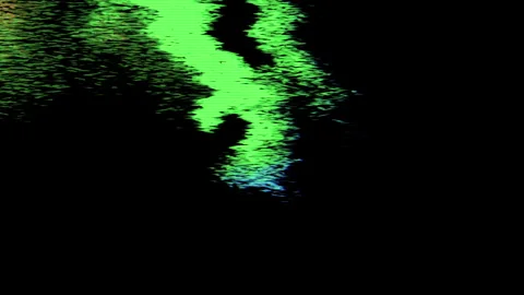 Digital Glitch Art with Distorted Pixelation in Colourful glitches. Stock Footage 260060969