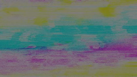 Digital Glitch Background 4K — Bad TV Distortion VJ Asset Stock Footage 329800000