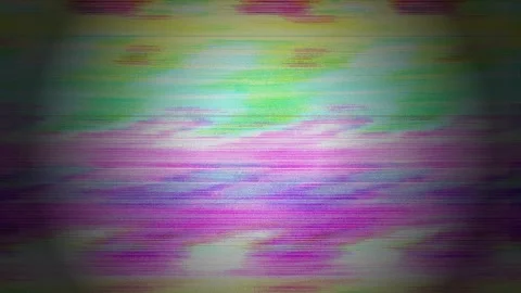 Digital Glitch Background 4K — Bad TV Distortion VJ Asset Stock Footage 329800673