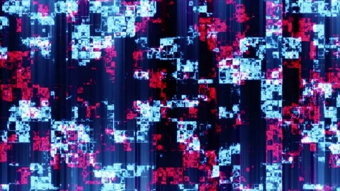 Digital Glitch Background Vídeos de archivo 329993320