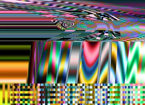 Digital Glitch background Grunge Computer screen error Retro pixel noise 스톡 일러스트
