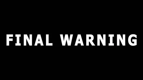 Digital Glitch Barcode with Final Warning Text Glitching During Data Scan Stock Footage 344032215