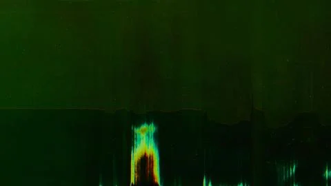 Digital glitch damaged screen overlay matrix dust Stock Illustration