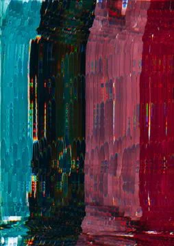 Digital glitch distorted texture colorful pattern 库存插图