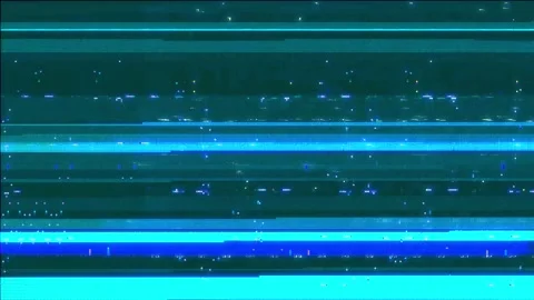 Digital Glitch Distortion Noise 動画素材 163481894
