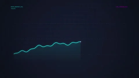 Digital Glitch Effect Background with Abstract Code and Data Flow - Dark Blue Stock Footage 348422179