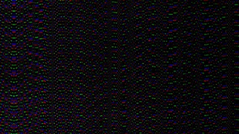 digital glitch flicker rgb pixel noise t... | Stock Video | Pond5