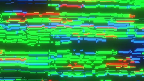 Digital Glitch Stock Footage 230269272