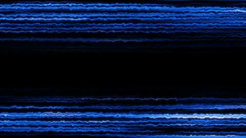 Digital Glitch Horizontal Lines Video Animated Background Stock Footage 336650634