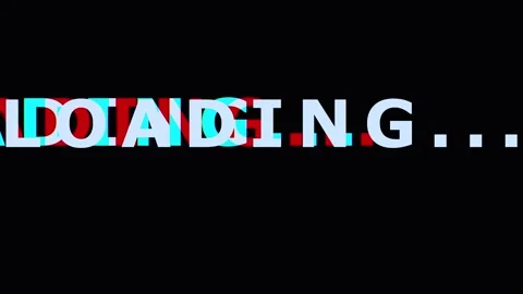Digital glitch loading bar animation with pixelated distortion and subtle c.. Video stock 343417147