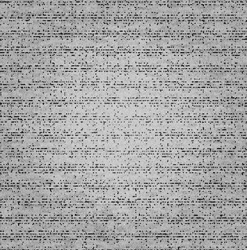 Digital glitch noise abstract black and white background Stock Illustration