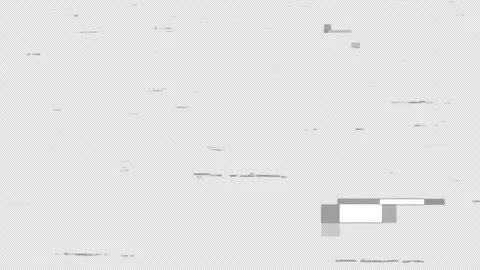 Digital Glitch Overlay 4K Alpha Channel, Cyber Data Distortion and Signal Error Video stock 335502906
