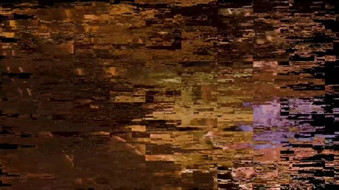 Digital glitch pixel malfunction effect. Video signal damage with tv noise 스톡 동영상 285413533