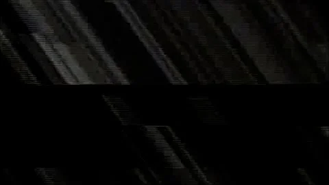 Digital Glitch: Pixelated Noise on Screen, Screen Distortion Vídeos de archivo 277125060