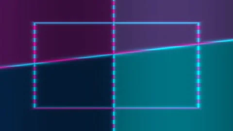 Digital glitch progress chart creates a seamless motion Stock Footage 341746481