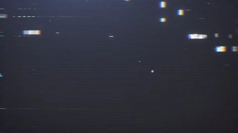 Digital Glitch Screen, Noise Distortion, Cyber Technology Transition Effect Stock Footage 328314450