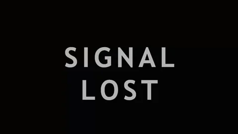 Digital Glitch Signal Lost text animation in dark and light backgrounds for.. Stock Footage 343417271