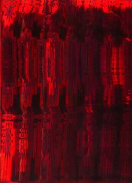 Digital glitch static noise red black dust scratch Stock Illustration
