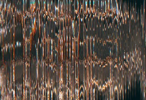 Digital glitch static noise texture brown overlay 写真素材
