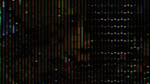 Digital glitch, technology malfunction effect with colorful RGB distortion .. Stock Footage 326628458