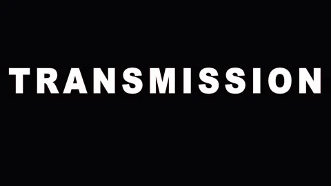 Digital Glitch Transmission Text with Spiral Effect for Broadcast Graphics Video stock 343479842