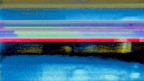 Digital Glitch Video Damage Freies Stock Footage 87346063