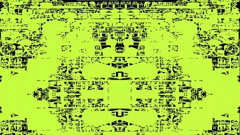 Digital Glitches Artifacts Codec  Damage Grunge Interference V-1 4K 4096x2304 Stock Footage 71568945