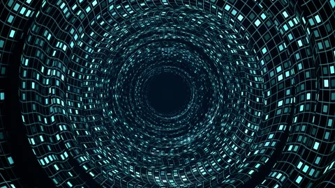 Digital Glitter Rings Background Stock Footage 348018776