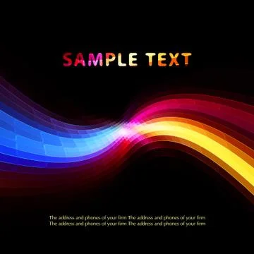 Digital glowing background Stock Illustration