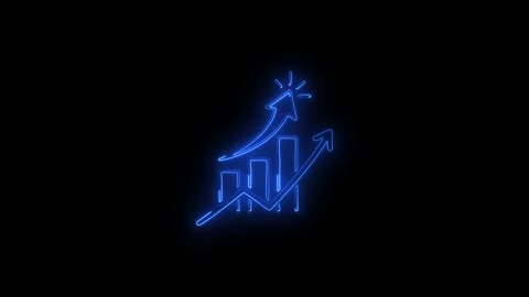 Digital glowing Christmas tree animation Stock Footage 345544016