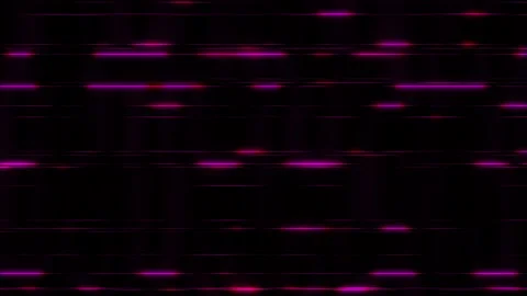 Digital glowing lines loop, Seamless 2D animation of horizontal lines streaming Stock Footage 165999482
