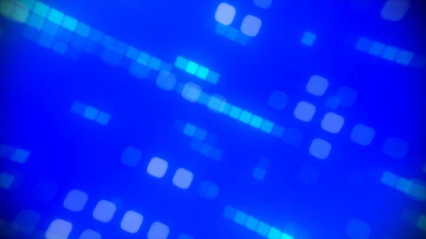 Digital glowing retro background. Blurred stylish animated looped data stream Stock Footage 253898429