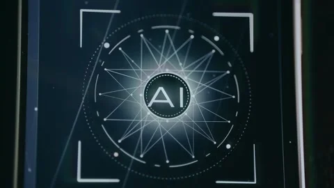 Digital Graphic representing Artificial Intelligence Stock Footage 333839705