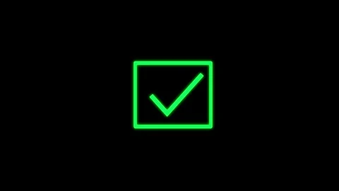 Digital graphics resourse icon footage  black white green background Stock Footage 305298242