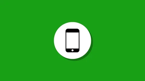 Digital graphics resourse icon footage  black white green background Stock Footage 327763051