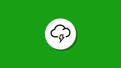 Digital graphics resourse icon footage  black white green background Stock Footage 327763086