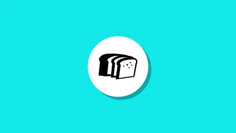 Digital graphics resourse icon footage  black white green background Stock Footage 327763114
