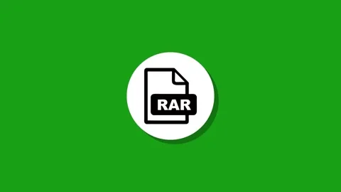 Digital graphics resourse icon footage  black white green background Stock Footage 327763151