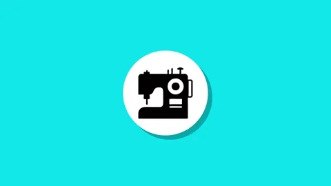 Digital graphics resourse icon footage  black white green background Stock Footage 327763241