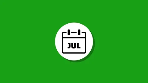 Digital graphics resourse icon footage  black white green background Stock Footage 327763267