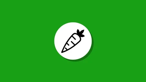 Digital graphics resourse icon footage  black white green background Stock Footage 327763286