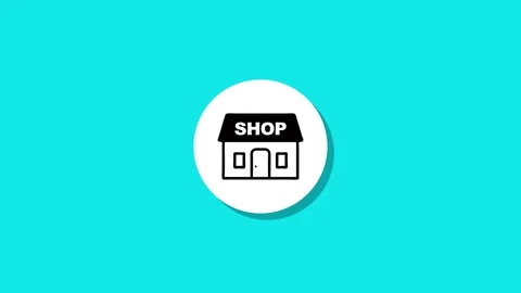 Digital graphics resourse icon footage  black white green background Stock Footage 327763304