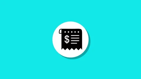 Digital graphics resourse icon footage  black white green background Stock Footage 327763307