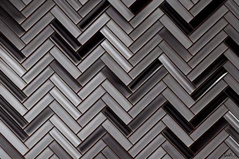 Digital gray textured backdrop. Parquet pattern. Stock Illustration