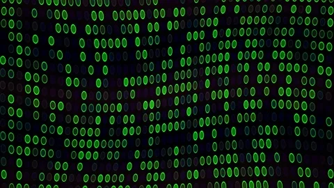 Digital green binary code matrix background. Stock Footage 335108166