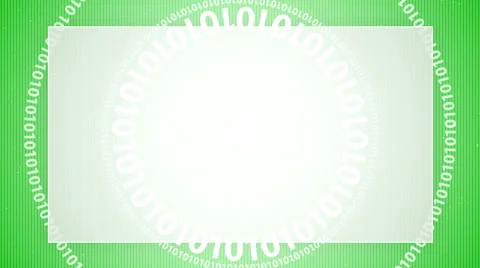 Digital green code background 3 Stock Footage 39987123