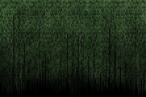 Digital green matrix background Stock Illustration