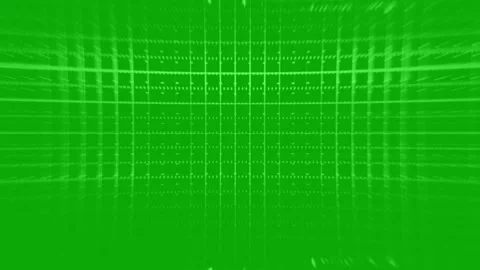 Digital green screen hud grid background with moving data elements 库存影片 333812456