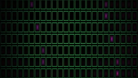 Digital grid background with code. Stock Footage 340015113